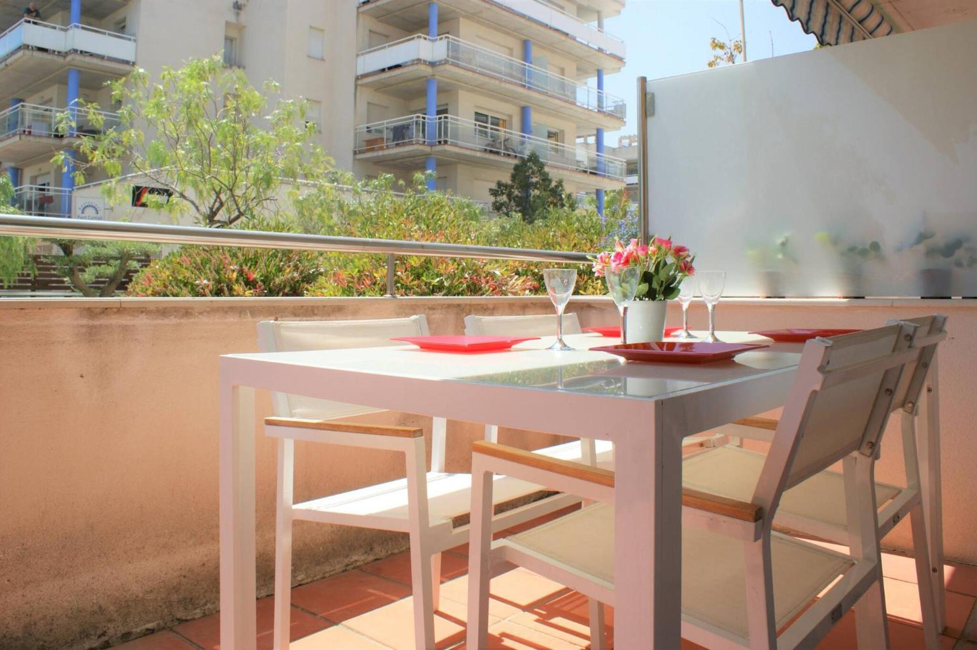 Precioso Apartamento Para 6 Personas Rosas Exteriör bild